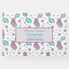 Fairy Tale Sjöjungfru Quinceañera 15:e födelsedage Gästböcker