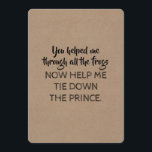 Fairy tale Stil Funny Kommer du att bli min Brides Inbjudningar<br><div class="desc">"DU HJÄLPTE MIG GENOM ALLA FROGGAR NU HJÄLP MIG NÄR DET GÄLLER PRINSEN" "Kommer du att vara min Maid of honor?" Lustigt "Maid of honor",  "Matron of Hedersbete" eller "Bridesmaid" frieri kort.</div>