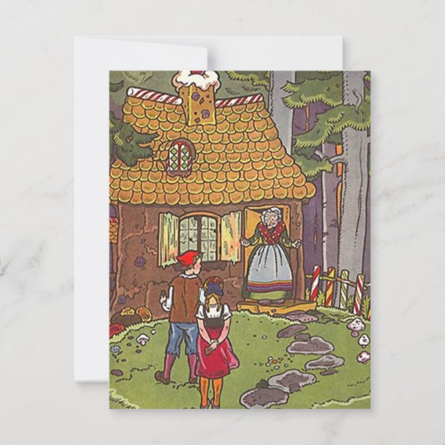 Fairy Tale ThMeed Party födelsedagskalender Inbjudningar (Framsida)