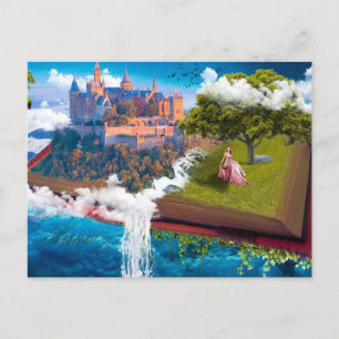 Fairy Tale Woman Vykort