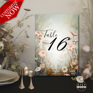 Fairy Tale Woodland Fairycore Romantik Bordsnummer