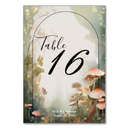 Fairy Tale Woodland Fairycore Romantik Bordsnummer