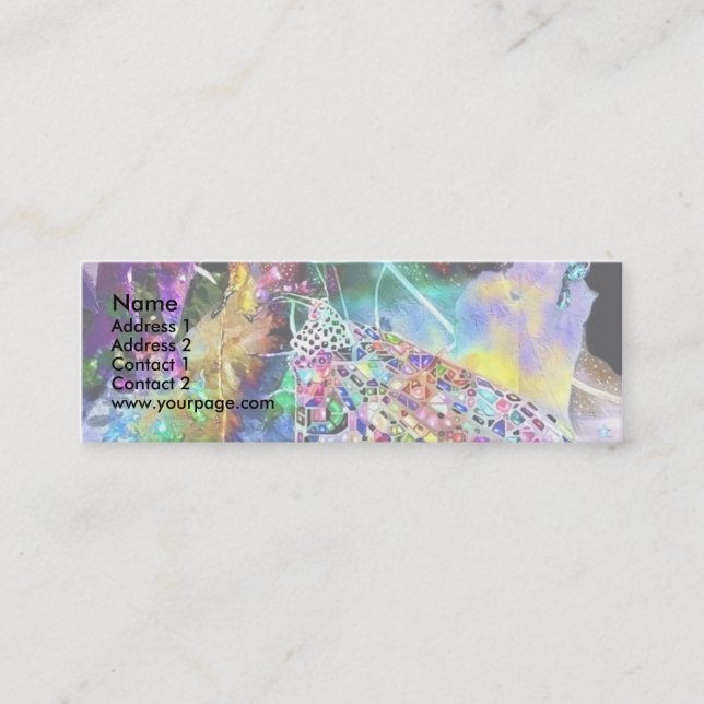 Fairy Tale World Mini Visitkort (Framsida)