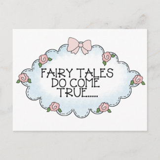 Fairy Tales gör Kom True... Vykort