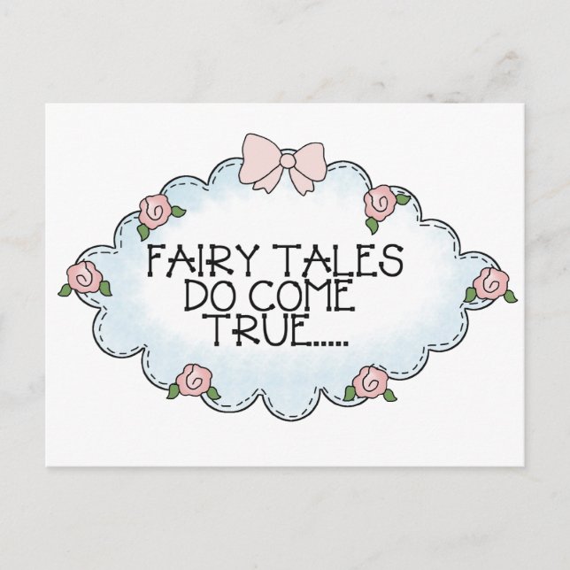 Fairy Tales gör Kom True... Vykort (Framsida)
