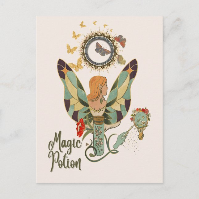 Fairy Tales & Magic Moments Vykort (Framsida)