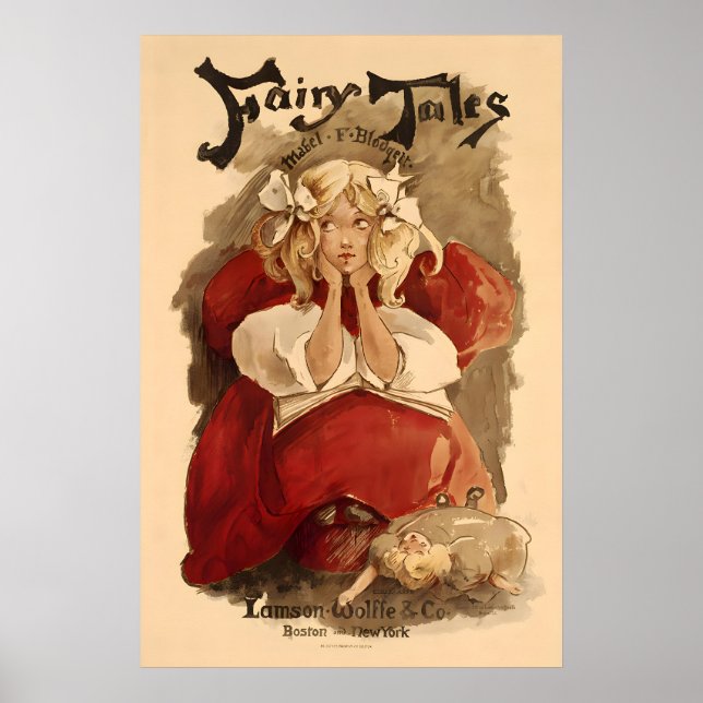 Fairy Tales - Nursery Rhyme Poster Prints (Framsidan)