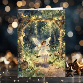 Fairy Themed Girl's Birthday Kort