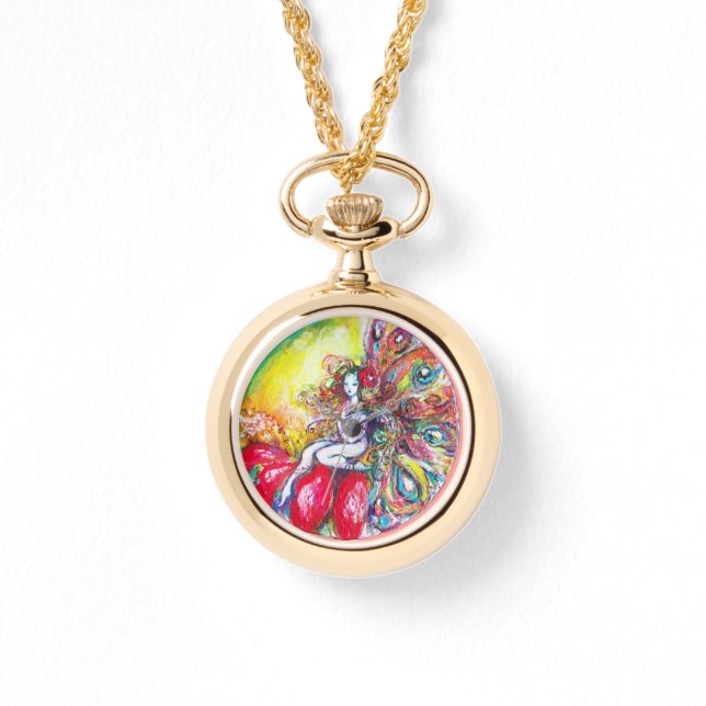 FAIRY TITANIA ON RED FLOWER ARMBANDSUR (Framsida)