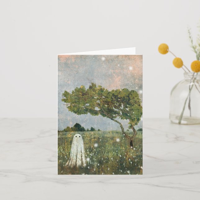 Fairy Träd Tack Kort (Framsida)