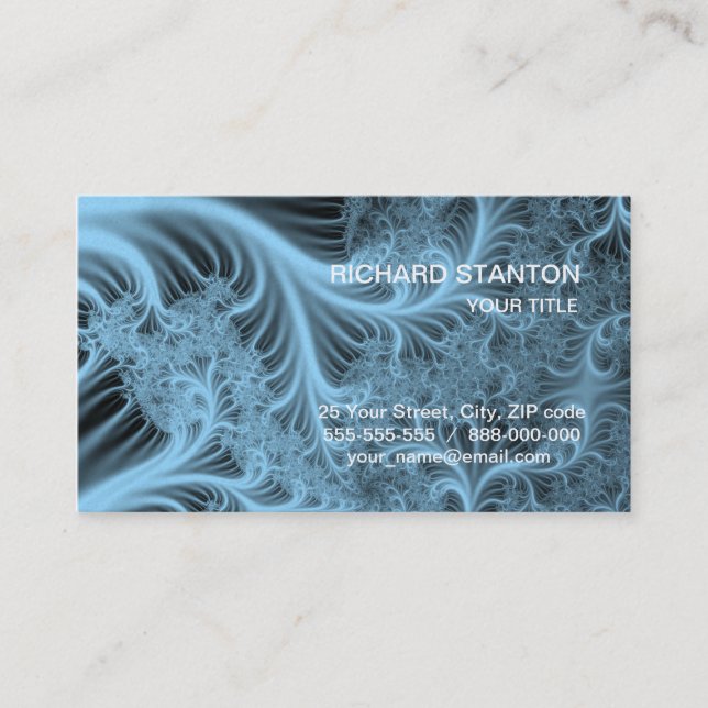 Fairy träd visitkort (Framsida)