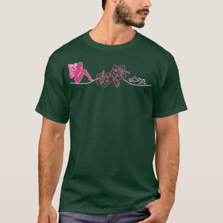 Fairy Tribal Artwork T hibiscus och älvor T Shirt