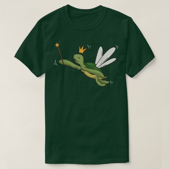 Fairy Turtle Marine Mystical Sea Turtle Fairy Kärl T Shirt (Design framsida)
