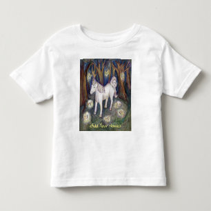Fairy Unicorn Forest Fantasy Art Anpassningsbar T- T Shirt