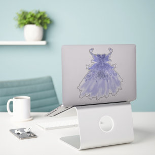 Fairy Vinge Lavender Gown Lila Iridescent Sheen Klistermärken