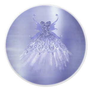 Fairy Vinge Lavender Gown   Lila Iridescent Sheen Knopp
