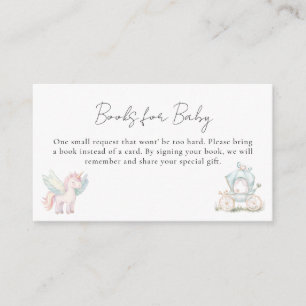 Fairy Wildblomma Enchanted Whimsical Baby Shower Tilläggskort