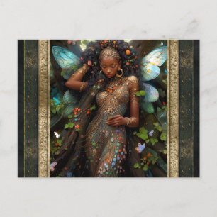 Fairy Woman Fantasy Art Vykort