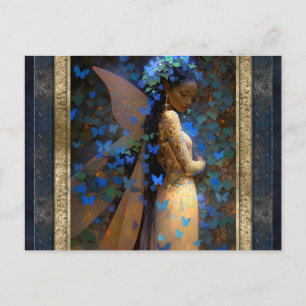 Fairy Woman Fantasy Art Vykort
