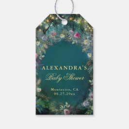 Fairy Woodland Baby Shower för Ro-skogen Presentetikett