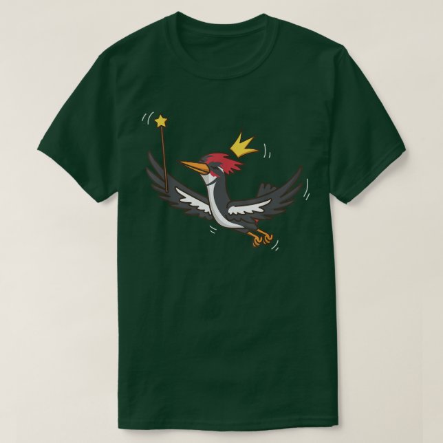 Fairy Woodpecker Wildlife Mystical Bird Fairy Kärl T Shirt (Design framsida)
