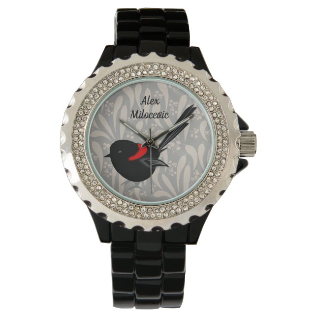 Fairy Wren Armbandsur (Framsida)