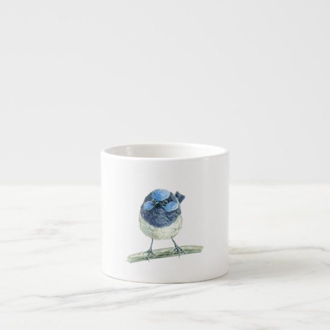 Fairy wren espressomugg (Framsidan)
