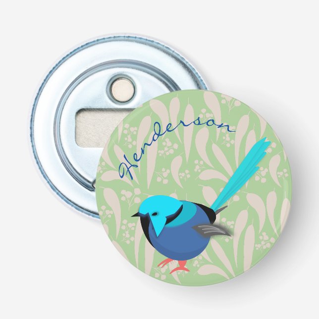 Fairy Wren Flasköppnare (Framsidan)