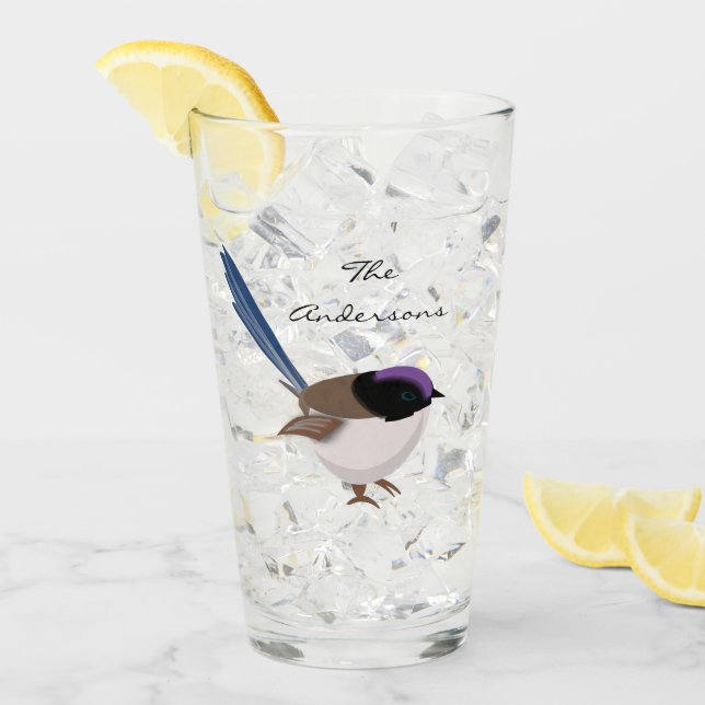 Fairy Wren Glaskopp (Framsida Ice)