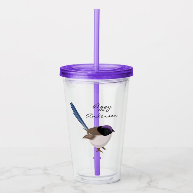 Fairy Wren Take Away Mugg (Framsida)