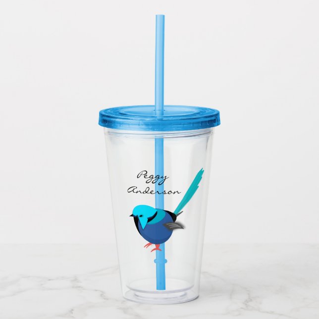 Fairy Wren Take Away Mugg (Framsida)