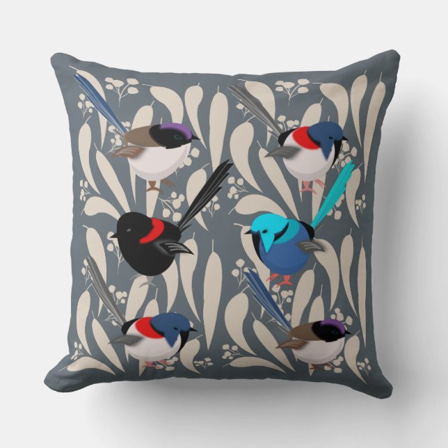 Fairy Wrens Kudde (Framsida)