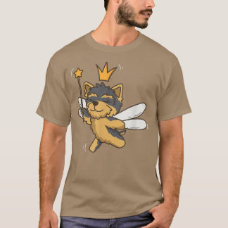 Fairy Yorkshire Terrier Hund Mystical Pet Fairy Lo T Shirt