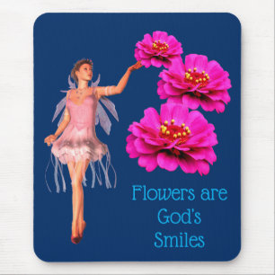 Fairy Zinnia Flowers Godes Smiles Inspirational Musmatta