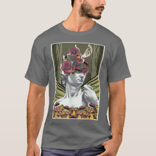 Fairycore Aesthetic David by Michelangelo Ro Mu T Shirt