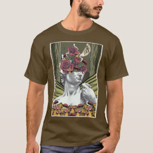 Fairycore Aesthetic David by Michelangelo Ro Mu T Shirt