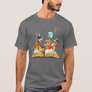 Fairycore Aesthetic Goblincore Fairy Frogs Butterf T Shirt