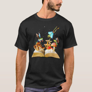 Fairycore Aesthetic Goblincore Fairy Frogs Butterf T Shirt