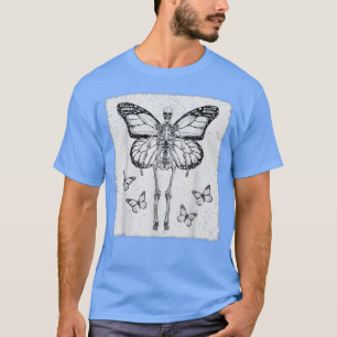 Fairycore Aesthetic Goth Funny Gothic Skeleton Fai T Shirt