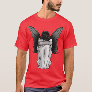 Fairycore Aesthetic Grunge Ledsen Girl Fairy Core  T Shirt