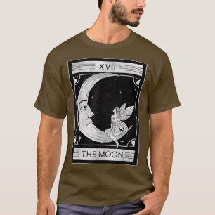 Fairycore Aesthetic, Måne Fairy Tarot Card T Shirt