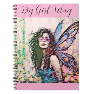 FairyCore Big Girl Vingar Anteckningsbok