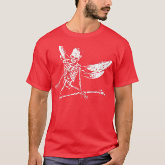 Fairycore Faecore Fairy Grunge Skeleton Dragonfly T Shirt
