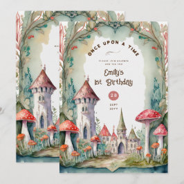 FAIRYCORE FAIRYTALE BABYSHOWER 1ST BIRTHDAY EVENTU INBJUDNINGAR