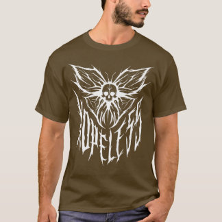 Fairycore Grunge Clothing Gothic Skeleton Butterfl T Shirt