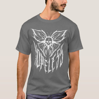 Fairycore Grunge Clothing Gothic Skeleton Butterfl T Shirt