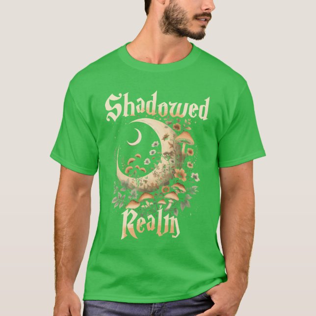 Fairycore Mörk Fairy Gothic Art Shadowed Reality o T Shirt (Framsida)