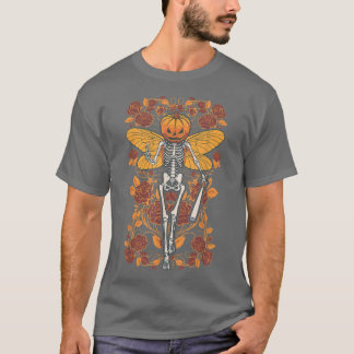 Fairycore Skeleton Butterfly Fairy Gothic Hallowee T Shirt