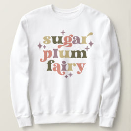 Fairycore Sugar Plum Fairy Text Art T Shirt