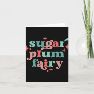 Fairycore Sugar Plum Fairy Tygraphy Art T Tröja Kort